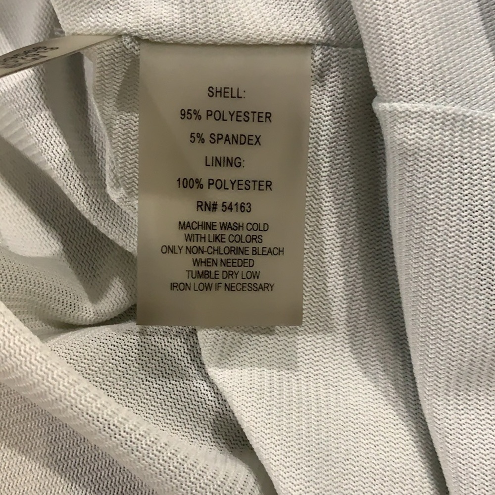 Calvin Klein Monochrome Striped Midi Dress - Picture 5 of 7